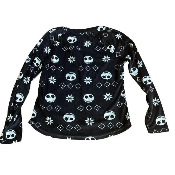 Disney Tim Burton's The Nightmare Before Christmas Fleece Pajamas, Size Small - Picture 9 of 16